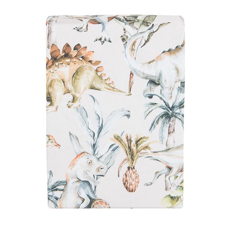BabyMatex, Dinozauri, cearceaf de bumbac, 60-120 cm