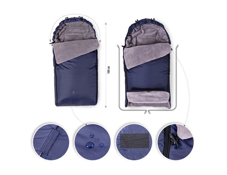 BabyMatex, Mars, sac de dormit, 100 cm