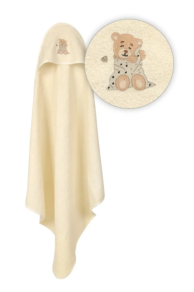 BabyMatex, Maxi, terry prosop cu gluga, 100-100 cm