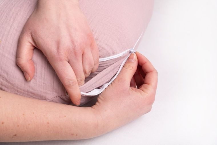 Babymatex, MiniRelax, perna de alaptare, roz, 150 cm