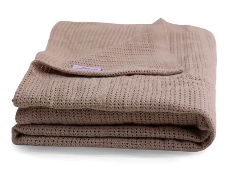Babymatex, Sisi, patura din bumbac, 75-100 cm, bej