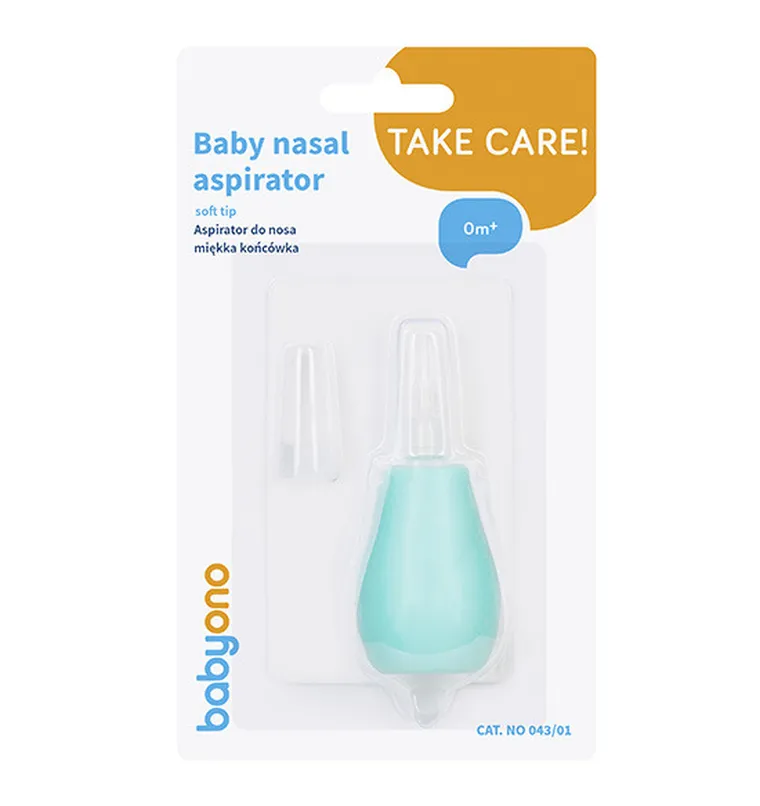 BabyOno, aspirator nazal, verde menta
