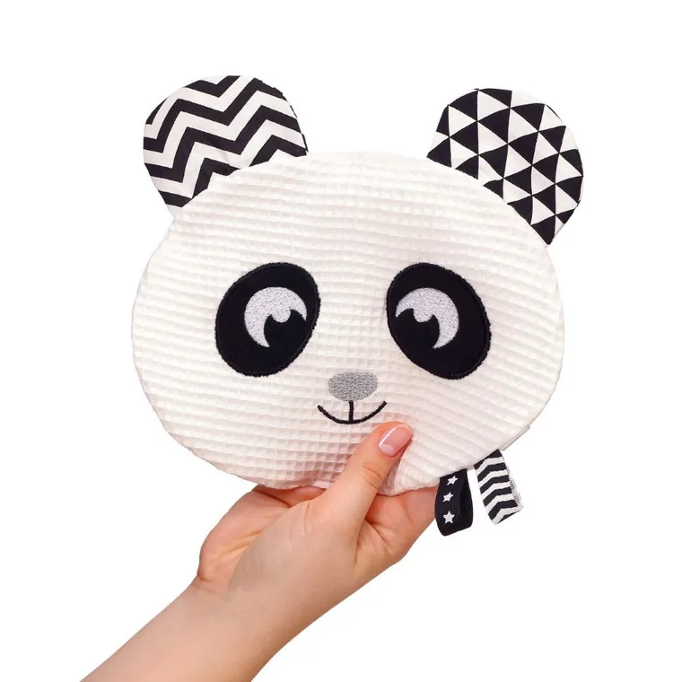 BabyOno, Blink&Shine, jucarie fosnitoare, Happy Panda, 20,5-15,5 cm