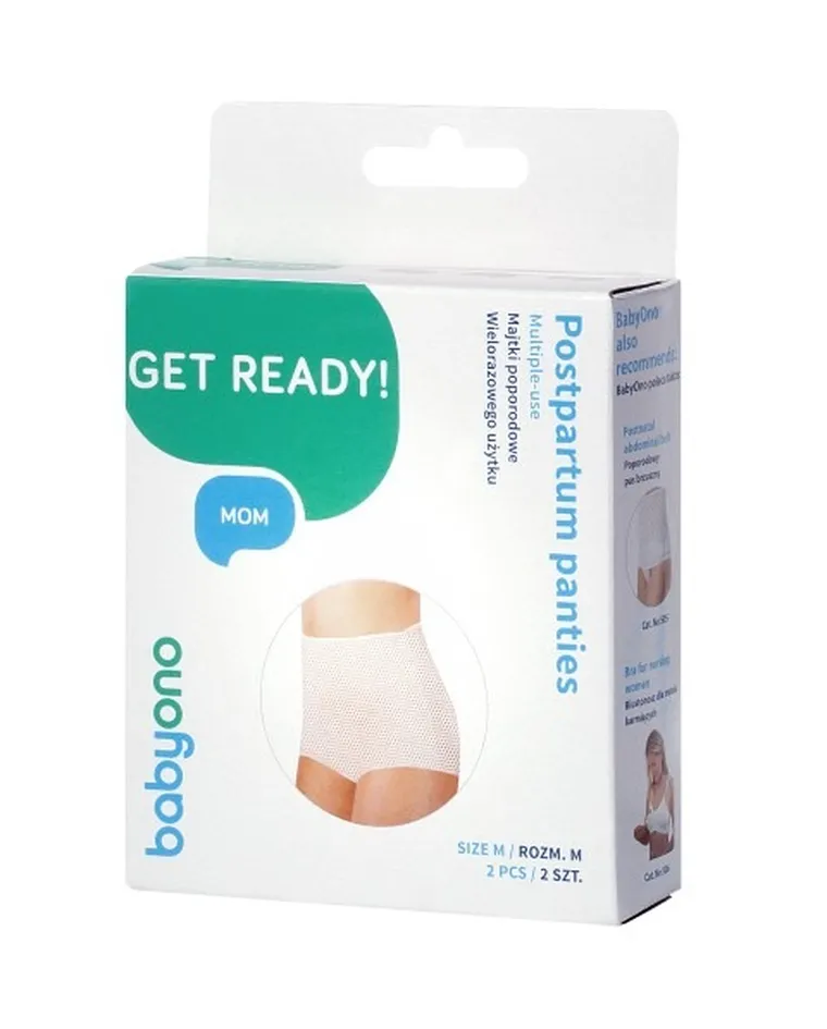 BabyOno, chiloti postnatali reutilizabili din plasa, marime XXL