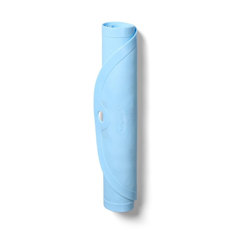 BabyOno, covoras antiderapant, albastru, 70-35 cm
