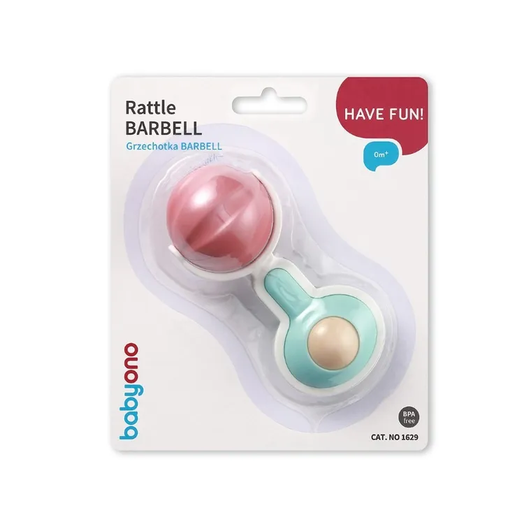 BabyOno, jucarie zornaitoare, barbell