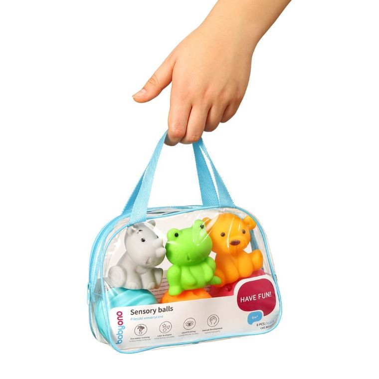 BabyOno, mingiute senzoriale, 6 buc.