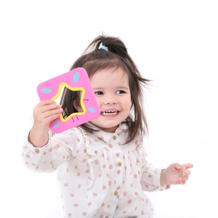 Banana Panda, On-the-Go, Descoperirea formelor, puzzle, 16 piese