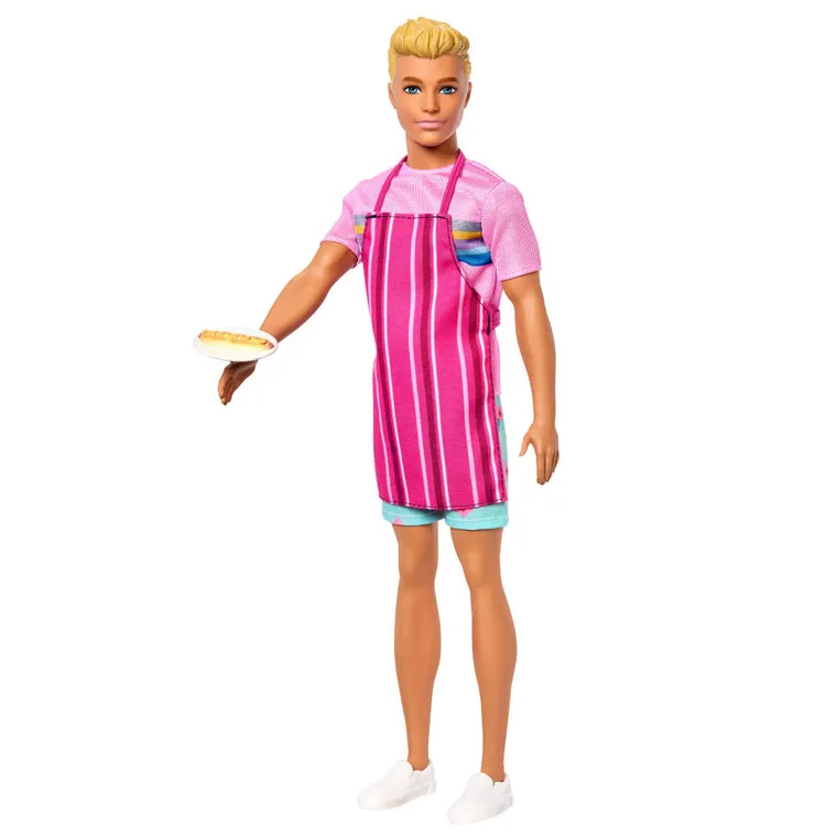 Barbie, Beach Detectives, Ken, papusa cu accesorii