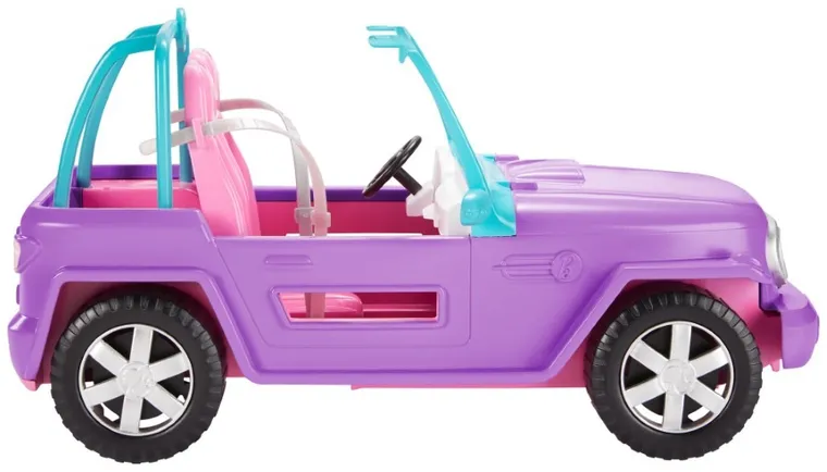 Barbie, Beach Jeep, masina fara papusi