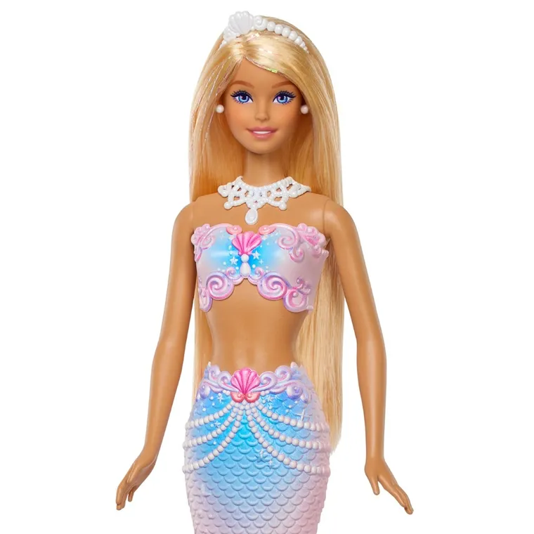 Barbie, Bubble Sparkle Mermaid, papusa