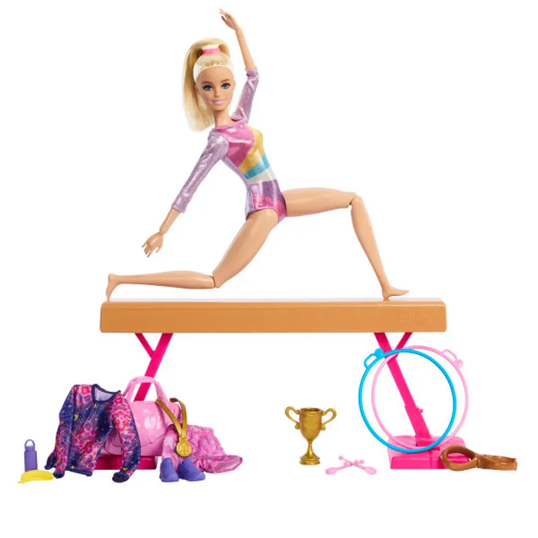Barbie, Cariera, Gimnasta, papusa cu accesorii