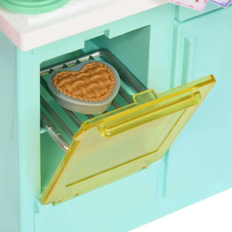 Barbie, Celebration Fun, Produse de patiserie, set cu 2 papusi si accesorii
