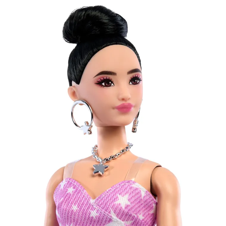 Barbie, Deluxe Style, Denim roz, Set stele, papusa