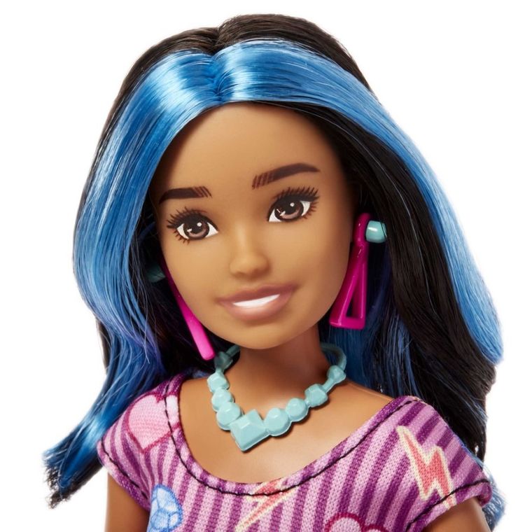 Barbie, Ear Piercing Studio, set cu papusa Skipper si accesorii