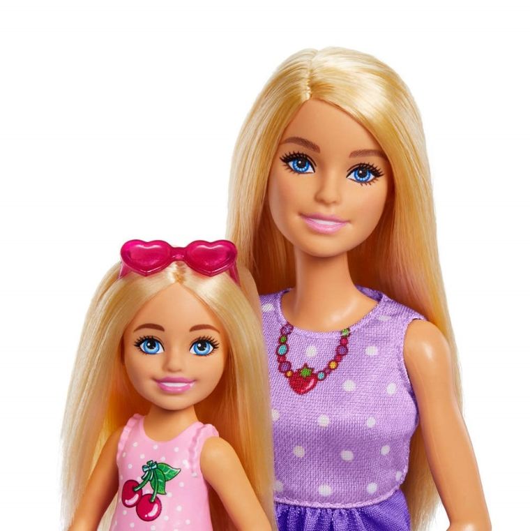 Barbie, Picnic, Barbie si Chelsea, set de papusi si accesorii