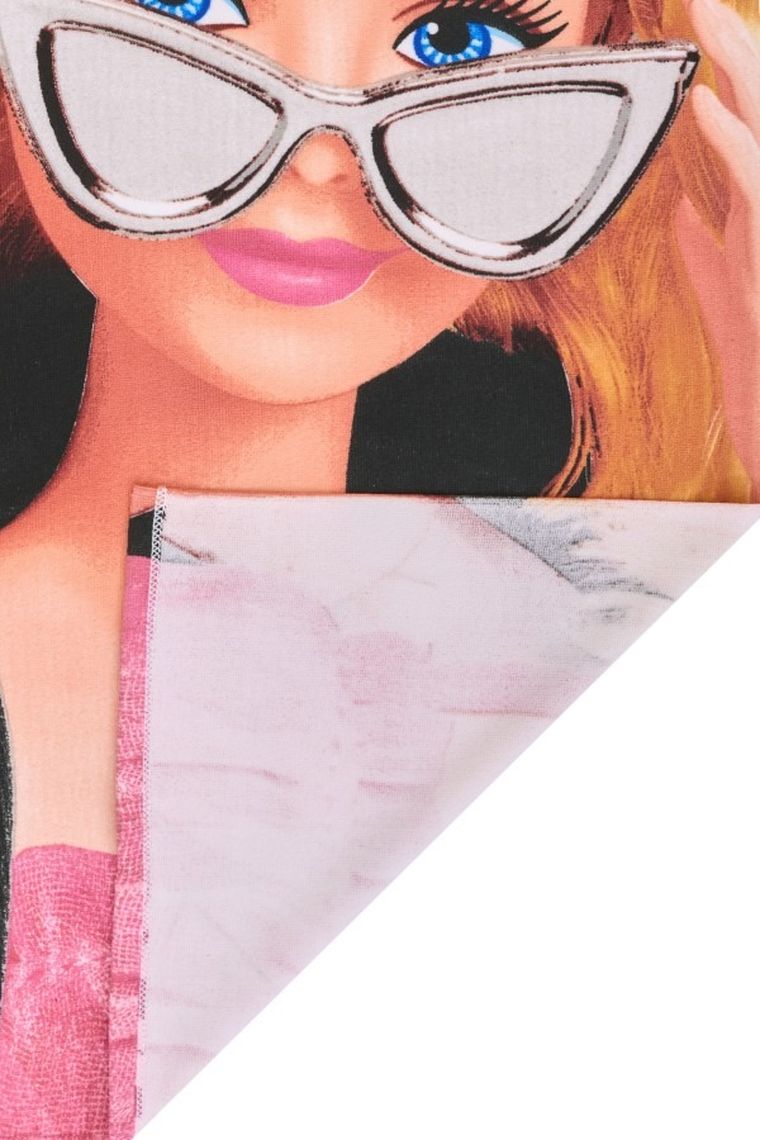 Barbie, prosop din microfibra, 70-140 cm