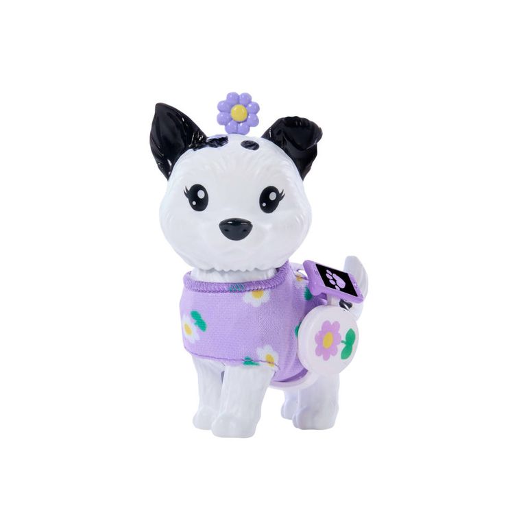 Barbie, Twinning Looks, papusa si caine, Flori