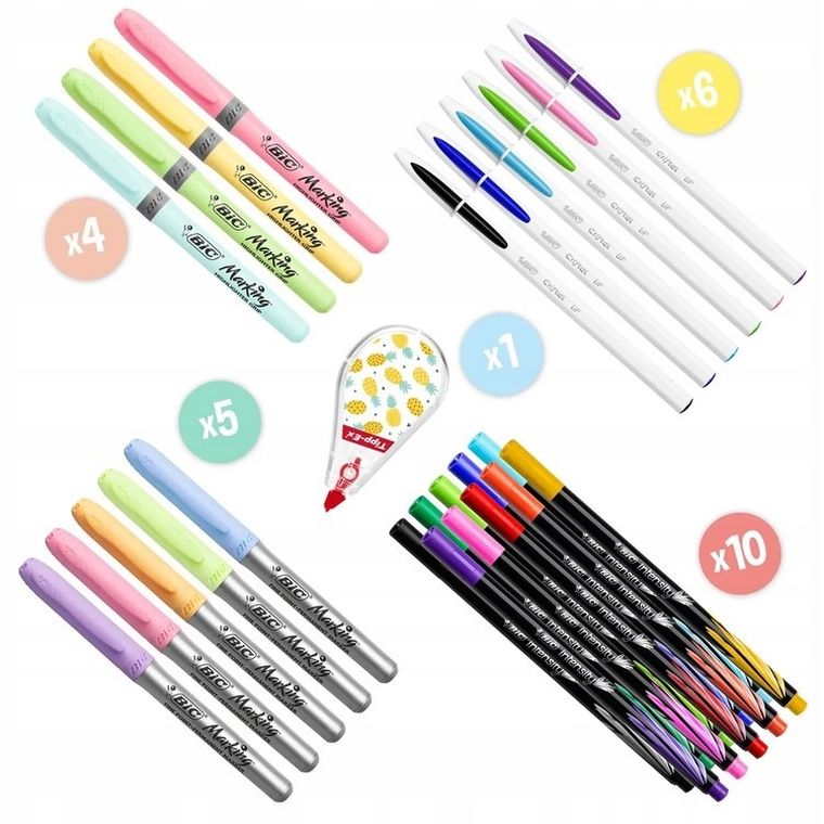Bic, Cutia mea, set de scriere