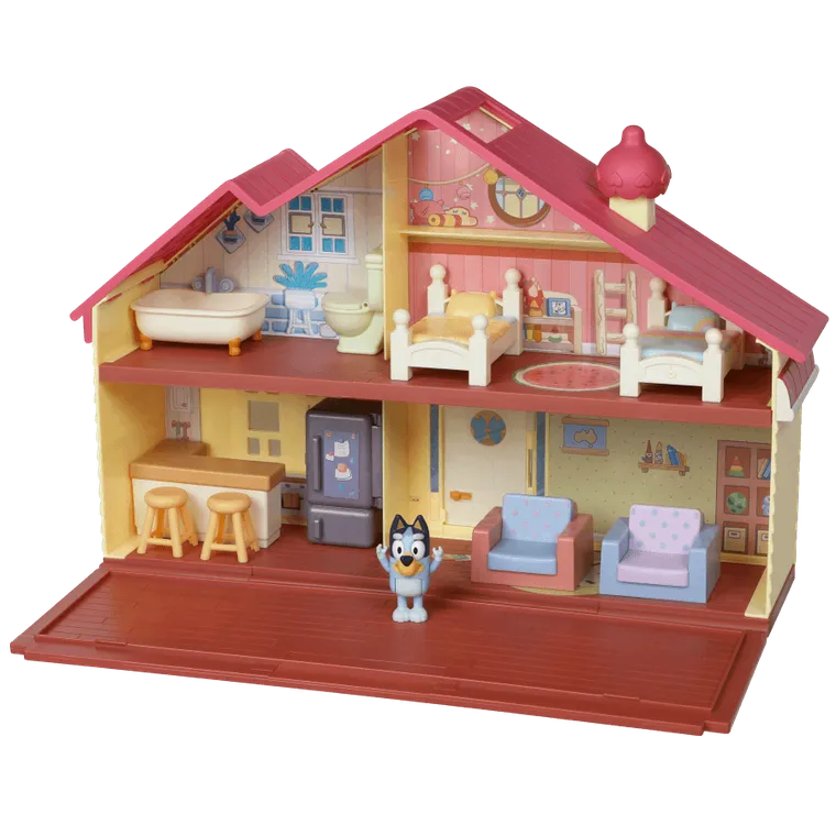 Bluey, Casa parinteasca, set cu figurine