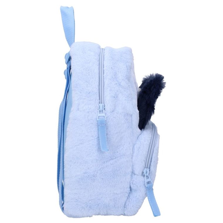Bluey, Fluffy Festival, rucsac din plus pentru prescolar, albastru