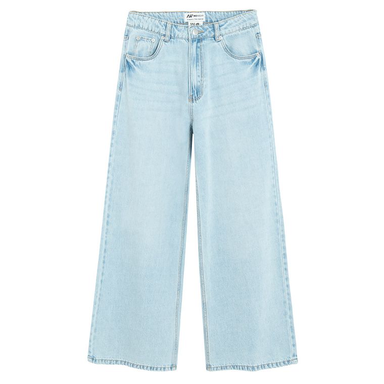 Blugi reglabili cu croiala wide leg NOWEAR