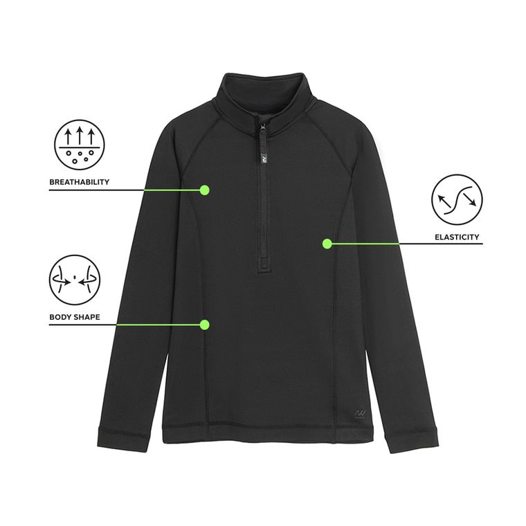 Bluza de antrenament subtire cu croiala mulata NOWEAR