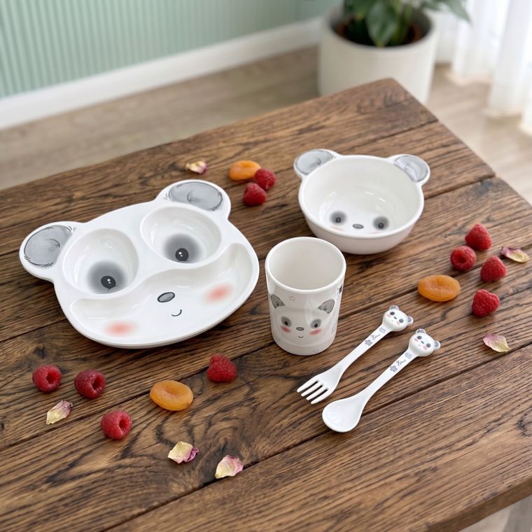 Bocioland, Panda, set de vase, 5 elemente