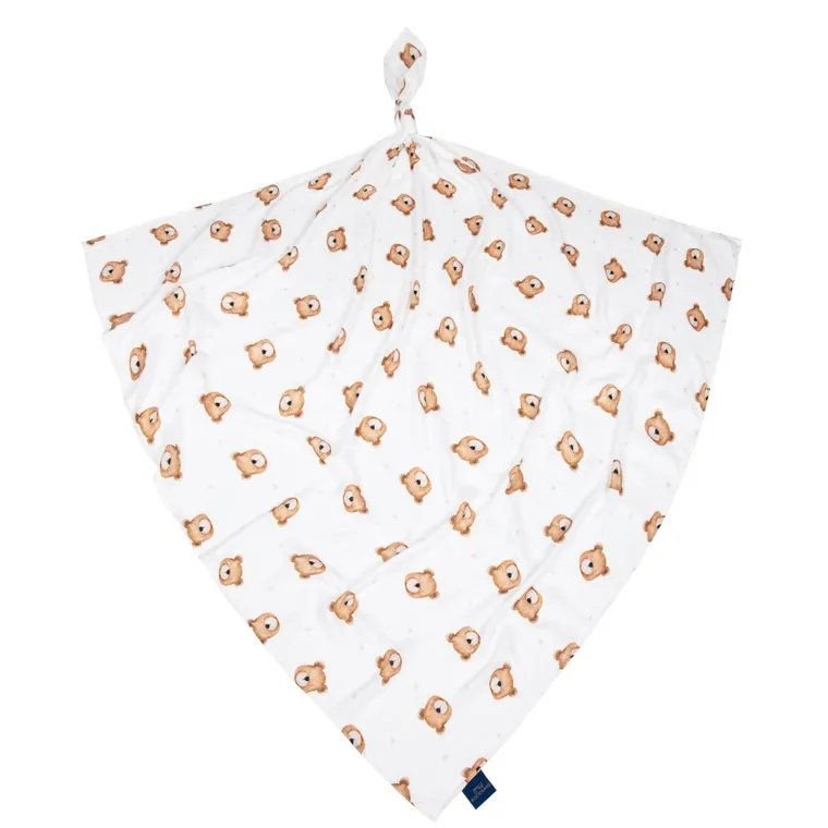 Bocioland, Teddy Bear, scutec din bambus, 75-75 cm