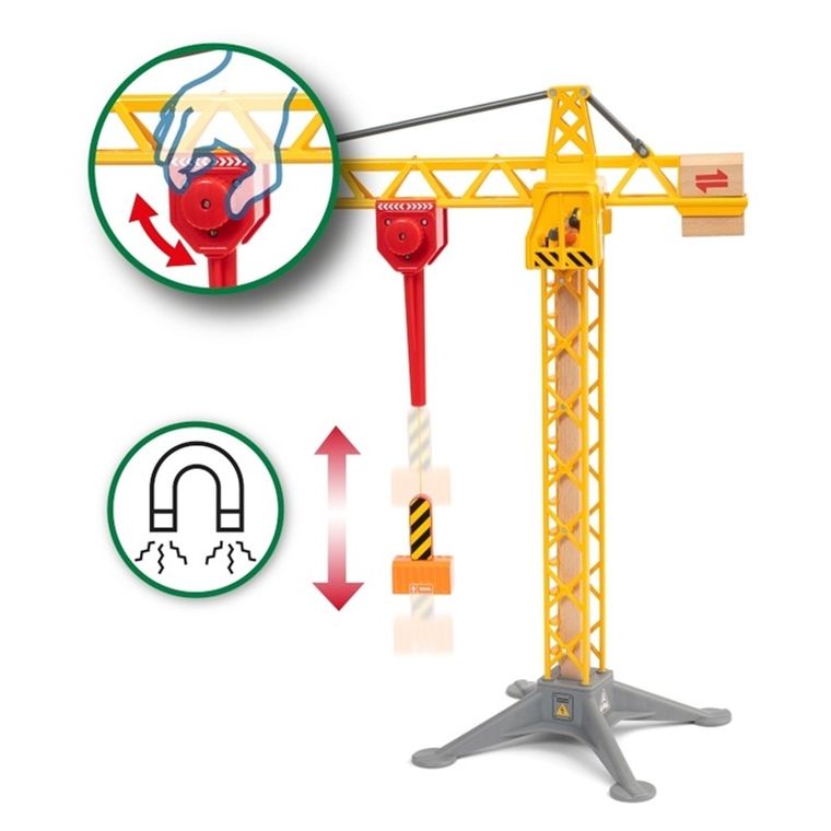 Brio World, Macara de constructie, iluminata