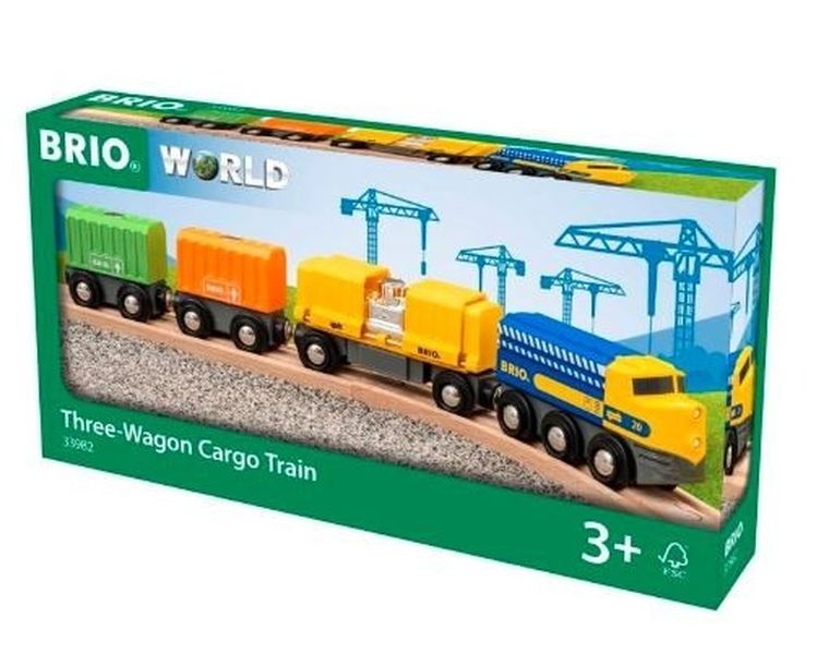 Brio World, Tren de marfa cu trei vagoane