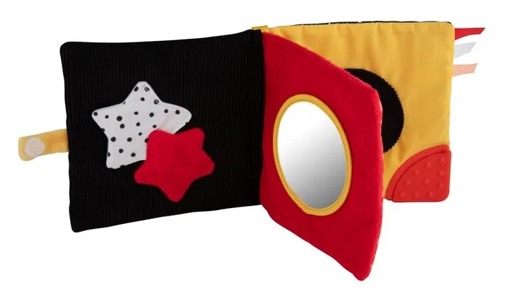 Canpol babies, BabiesBoo, carticica educativa senzoriala, moale