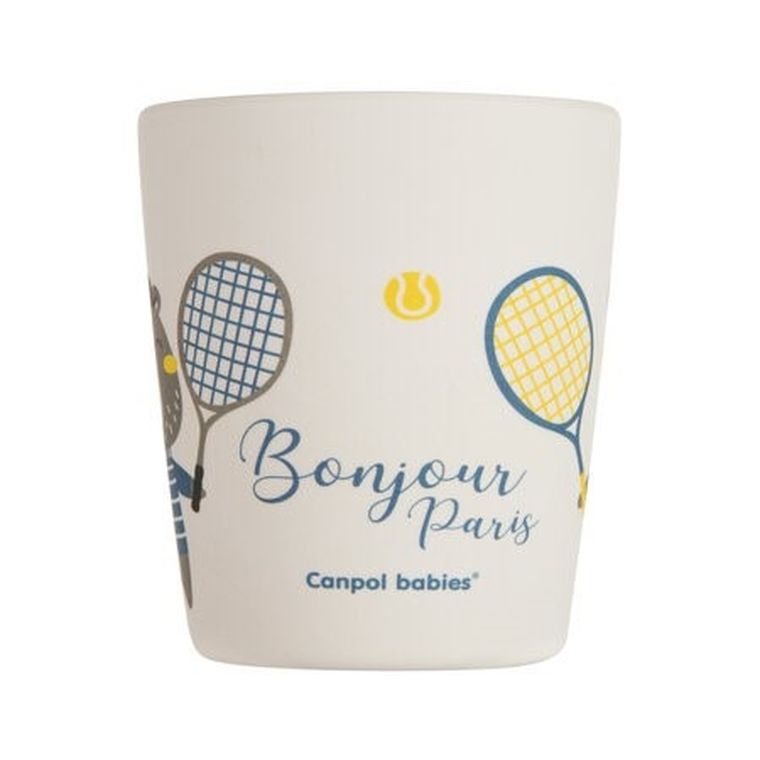 Canpol babies, Bonjour Paris, set de vase cu cana, bleumarin