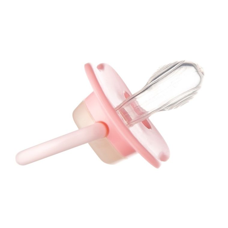 Canpol babies, Exotic Animals, Panda, suzeta din silicon, simetrica, 18m+