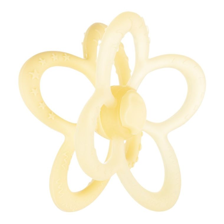Canpol babies, Floricica, jucarie de dentitie senzoriala din silicon, 2 in 1