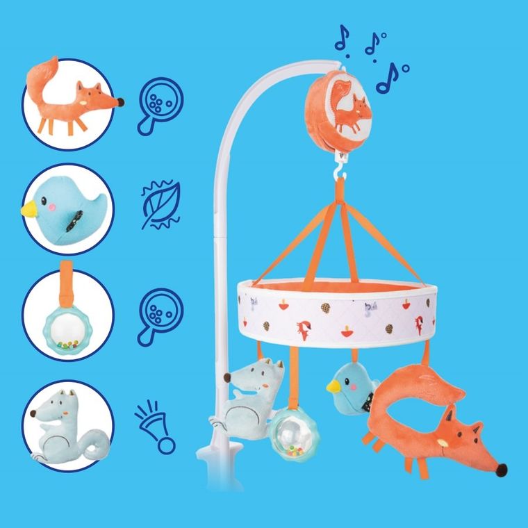 Canpol babies, Fox, carusel muzical pentru patut