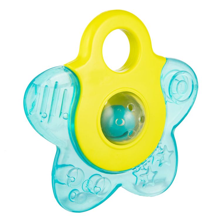 Canpol babies, inel gingival cu sunatoare, albastru