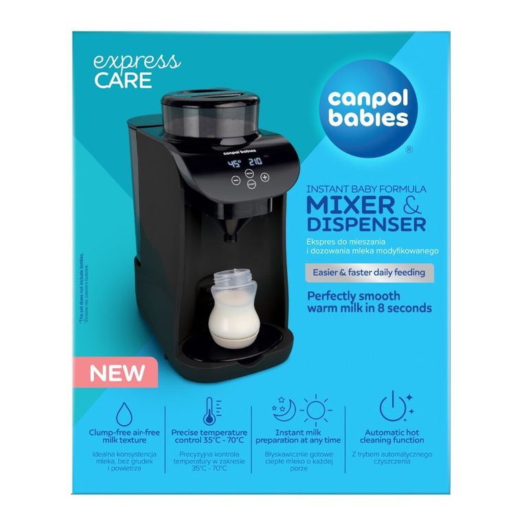 Canpol babies, masina pentru amestecarea si distribuirea laptelui praf