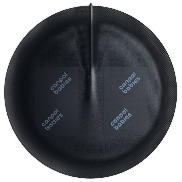 Canpol babies, tampoane pentru san 3D, negru, 60 buc.