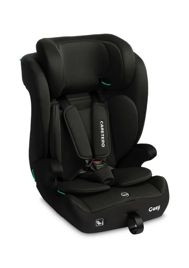 Caretero, Cosy i-Size, scaun auto, negru, 76-150 cm