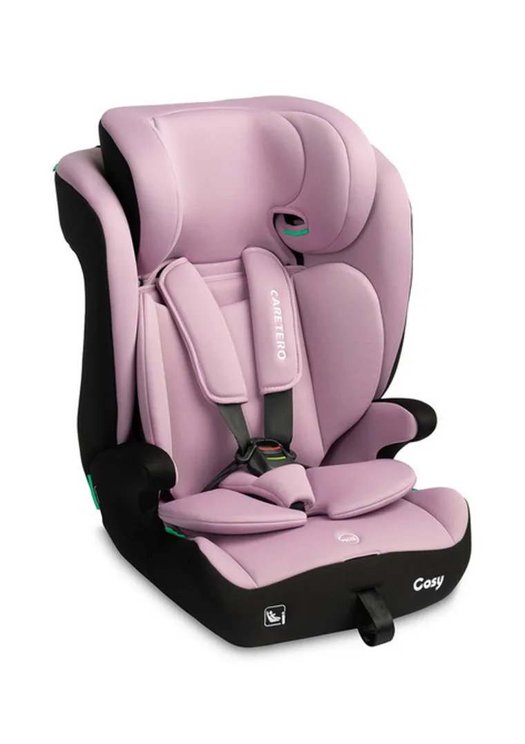 Caretero, Cosy i-Size, scaun auto, roz, 76-150 cm
