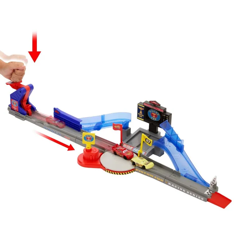 Cars, Piston Cup Stunting Speedway, set de joaca cu masina