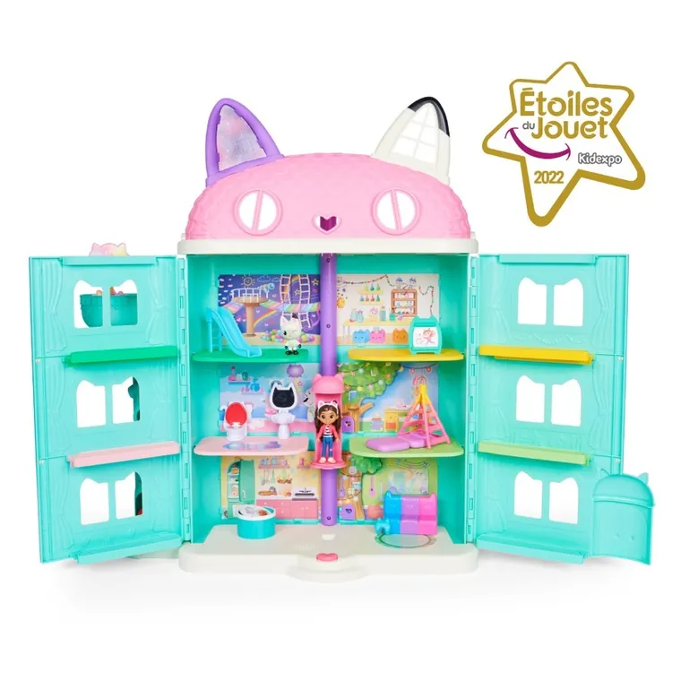Casa de papusi a lui Gabi, casuta lui Gabi, set cu figurina si accesorii