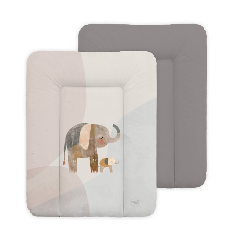 Ceba Baby, Basic, Elephant Family, saltea de infasat moala, 50-70 cm