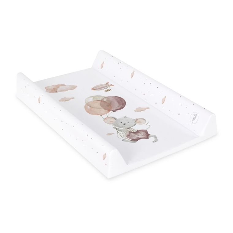 Ceba Baby, Basic, Mouse, saltea de infasat moala, profilata, 50-70 cm