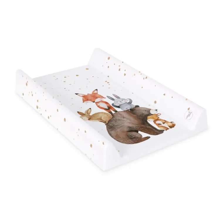 Ceba Baby, Ultra Light, Forest Friends, saltea de infasat rigida, 50-70 cm