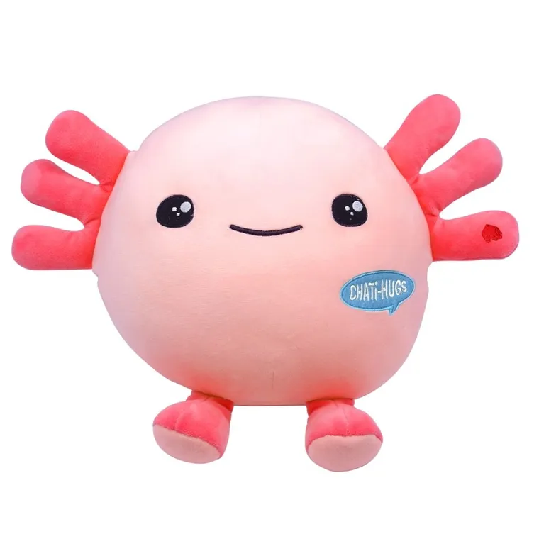 Chati-Hugs, Axolot, jucarie de plus interactiva
