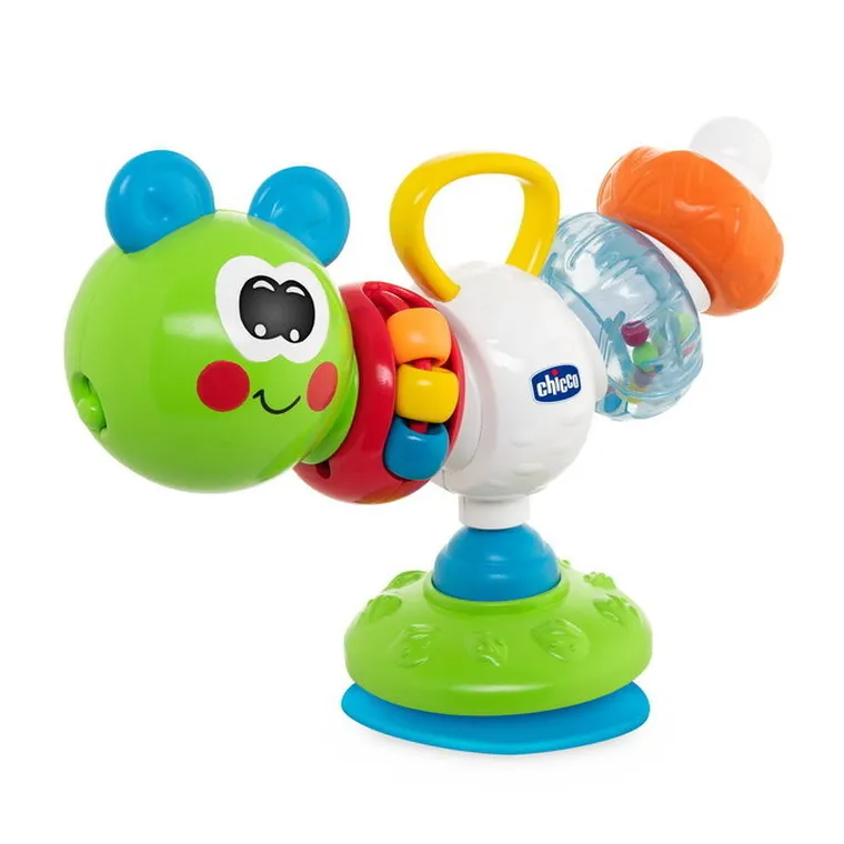Chicco, Baby Senses, Vaterpillar pentru scaun inalt, jucarie senzoriala