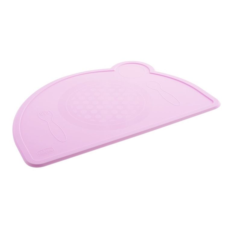Chicco, covoras de masa din silicon, roz, 18m+