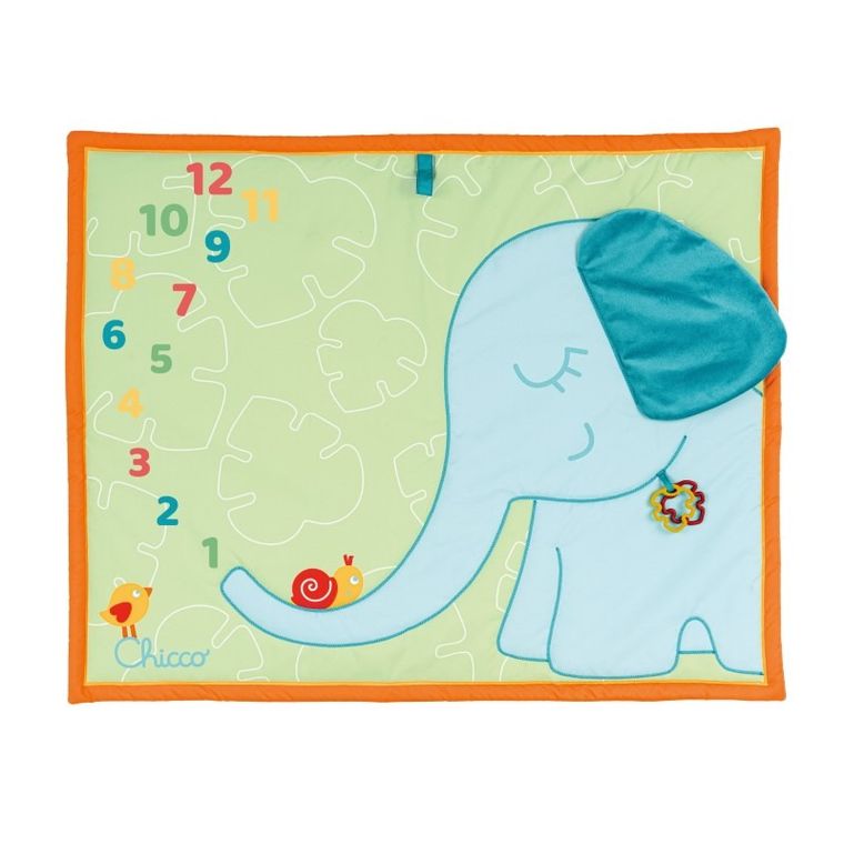 Chicco, covoras moale pentru bebelusi, Elefant, 72-90 cm